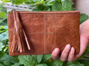 Pochette en cuir élégant pour femmes, porte-monnaie, Logo personnalisé, meilleures ventes, - Product Image 2