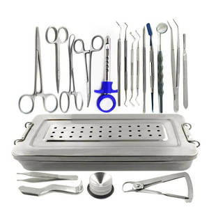 Dental Oral Surgery Instruments Micro Periodontal Surgery <b>Kit</b> Oral Implant <b>Kit</b> Professional Surgical Stainless Steel By Dentavex - Product Image 6