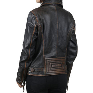 Vestes en cuir de mouton pour femmes, best-sellers, respirantes, manches longues, mode hiver, cuir véritable, nouvelle arrivée - Product Image 5