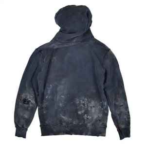 Sweat-shirt à capuche pour homme, design tendance, impression de logo personnalisée, surdimensionné, gris foncé camouflage, coton mélangé - Product Image 4