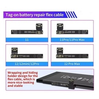 Câble flexible de réparation de batterie JCID 4e génération pour iPhone 11-16 Pro Max : modifiez les données de santé de la batterie et corrigez les erreurs d'écran pop-up de la batterie