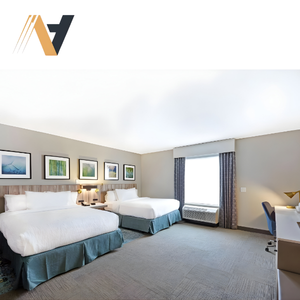 Ensemble de meubles de chambre d'hôtes pour les hôtels Hampton by Hilton avec des solutions de rangement, usine OEM - Product Image 2