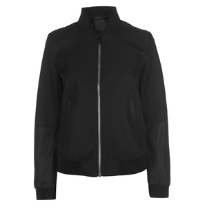 Veste bomber streetwear haut de gamme pour femmes, coupe ample, style décontracté, logo personnalisé, fabricant OEM en gros - Product Image 1