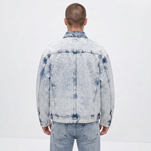 Women Washed Denim <b>Zip</b> <b>up</b> <b>Jacket</b> Baggy Vintage American Denim <b>Jacket</b> Women's American-style Vintage Denim <b>Jacket</b> Striped - Product Image 5