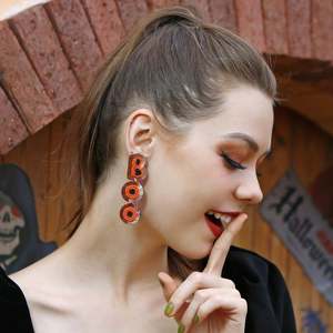 Boucles d'oreilles romantiques en forme de cœur d'oiseau pour femmes, bijoux à la mode, cadeau - Product Image 6