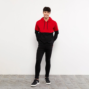 Sudadera con Capucha Casual de Algodón 100% para Hombre, Venta al Por Mayor OEM, Sudadera de Alta Calidad, Suave, Estilo Urbano, Bordada, Lisa y Teñida - Product Image 4