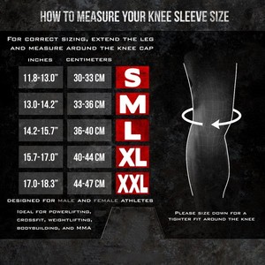 Genouillères respirantes épaisses MM avec fermeture à lacets pour la protection sportive, noires - Product Image 6