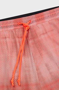 Pantalones cortos informales transpirables sólidos de malla con estampado floral logotipo personalizado ropa deportiva de secado rápido para hombre - Product Image 5