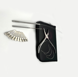 Kit d'extensions de cheveux naturels en acier inoxydable, fabrication originale en gros, livraison rapide - Product Image 6