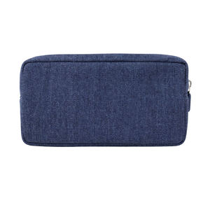 New Clear Window Customizable Storage Blue Zippered Pencil Case A5 Size PVC Stationery <b>Bag</b> Design for <b>School</b> Office - Product Image 5