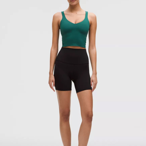Camisetas sin Mangas para Mujer, Personalizadas, Estampadas, de Doble Forro, Cuello Redondo, Ajustables, de Longitud Regular, de Algodón/Fibra de Bambú, Transpirables y Ecológicas - Product Image 1
