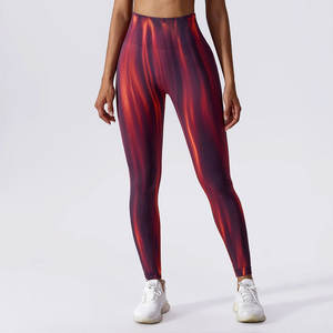 Leggings de Yoga de Cintura Alta para Mujer, Transpirables, Sin Costuras, con Diseño AND1, Tejido de Algodón/Bambú para Entrenamiento y Running - Product Image 1