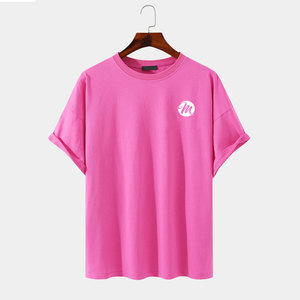 เสื้อยืดแขนสั้นผู้ชายดีไซน์ใหม่สำหรับฤดูร้อน แฟชั่นล่าสุด สไตล์ลำลอง ผ้าฝ้าย 100% สีสันปรับแต่งได้ - Product Image 1