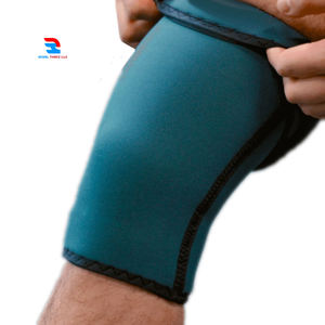 Genouillère Unisexe Personnalisable en Néoprène 7mm de Haute Qualité pour Haltérophilie et Musculation - Soutien Antidérapant Robuste - Product Image 2