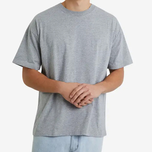 2026 Custom Men Oversized T-shirts for Men 100% Cotton o Neck Oversized Printed Technique Plain Loose Breathable <b>tshirts</b> - Product Image 5