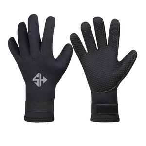 5mm Thermal Scuba Diving Gloves Wear Resistant Neoprene <b>Wetsuit</b> Gloves Anti Scratch Five Finger Underwater Spear Fishing Mittens - Product Image 1