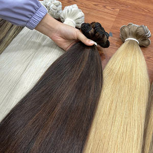 ผมตรงคุณภาพสูงขายดี มีหลายสี เนื้อนุ่มลื่น 100% ผมแท้เวียดนาม - Product Image 4