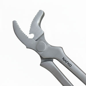 Herramienta de Herrador de Caballos Reutilizable de Alta Calidad, Pinza Curva de Acero Inoxidable para Pezuñas, Pinza Plateada de Alta Resistencia - Product Image 1