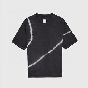 Camiseta Tie Dye Blanqueada 100% Algodón Hecha a Medida con Logotipo Personalizado y Marca Personalizada - Product Image 1