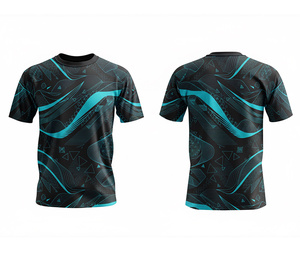 Camiseta Deportiva de Alto Rendimiento con Sublimación y Absorción de Humedad |   Tallas para Hombres, Mujeres y Jóvenes |   Ligero y de Secado Rápido - Product Image 6