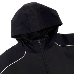 Nouvel ensemble sweat-shirt et pantalon de survêtement slim d'hiver, imprimé personnalisé, design uni, streetwear, bande réfléchissante, veste à cordon de serrage, grandes tailles - Product Image 2