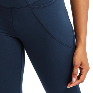 Leggings Deportivos de Cintura Alta para Mujer, Color Azul, Fabricados en Pakistán, para Yoga, Gimnasio, Ejercicio y Running - Product Image 5