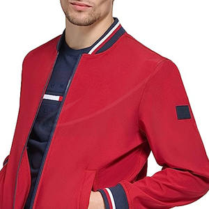 Vestes à manches longues en polaire 100% polyester personnalisées, couleur rouge, pour la saison hivernale, nouvelle collection pour hommes, marque personnalisée, nouveaux arrivages - Product Image 4