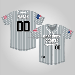 <b>Baseball</b> Jersey High Quality Latest Wholesale Custom <b>Baseball</b> Jersey Oem 100% polyester Printed Sublimation <b>Baseball</b> Jersey - Product Image 1