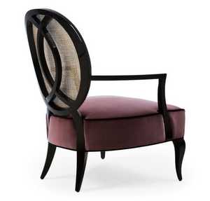 French Retro Solid Wood Accent Bedroom <b>Chair</b> Tufted upholstered armchair Hand Made Wooden Frame Living Room Bedroom <b>Chair</b> - Product Image 2