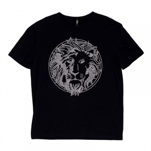 เสื้อยืดผู้ชายประดับเพชร ดีไซน์หรูหรา สไตล์ลำลอง แขนสั้น แฟชั่นสตรีทแวร์ คุณภาพเยี่ยม ไซส์ใหญ่ ดีไซน์โดดเด่น - Product Image 1