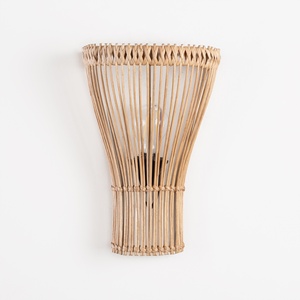 <b>Lighting</b> for <b>indoor</b> decoration hand-made weaving rattan sconce lamps bedside wall lamp sconces - Product Image 3