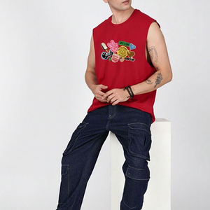 Conception respirante idéale pour l'été, t-shirt sans manches pour homme, tissu doux de qualité supérieure, haut décontracté et athlétique, léger - Product Image 3