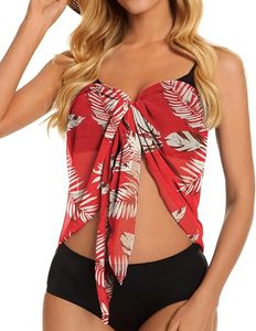 Women Sexy Sheer Tassel Sarong Wrap Beach Cover Up Bikini Swimwear <b>Skirt</b> - Product Image 1