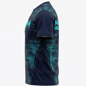 Camiseta Extra Grande con Iones de Plata Antimicrobianos, Ropa Deportiva Resistente a los Olores, Ropa de Alto Rendimiento para Gimnasio, Entrenamiento, Tejido de Alta Tecnología, Ropa Deportiva para Hombre - Product Image 4