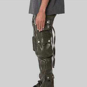 Pantalones de Cuero para Hombre, Venta al Por Mayor, Fabricados en Fábrica 2026, Hechos con Cuero de la Mejor Calidad - Product Image 4