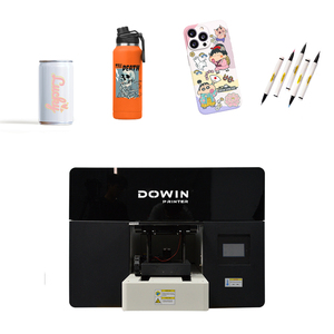 เครื่องพิมพ์ยูวีดิจิตอลขนาดเล็กความละเอียดสูง เครื่องพิมพ์ยูวีแบบแท่นราบ A3 เครื่องพิมพ์อิงค์เจ็ทแบบตั้งโต๊ะ A3 สำหรับการพิมพ์แบบม้วนเรียบ - Product Image 4