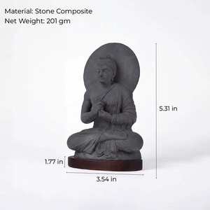 การเทศนาพระพุทธเจ้า |   ผลงานชิ้นเอกแห่งศิลปะกันธารา - Product Image 2