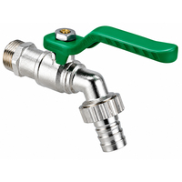 Robinet d'extérieur en laiton de qualité supérieure pour jardin, robinet de puisage robuste en laiton pour la plomberie et le système d'alimentation en eau du jardin