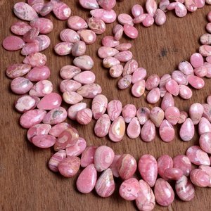 Perles en rhodochrosite naturelle lisses en forme de poire, vente en gros, fabricant et fournisseur de perles de pierres précieuses pour la fabrication de bijoux - Product Image 5
