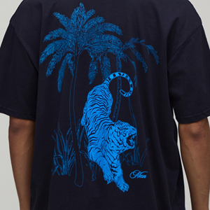 T-shirt personnalisé pour homme, imprimé sur mesure, OEM, motif graphique, streetwear, manches courtes, col rond, vêtement décontracté, haut tendance - Product Image 3