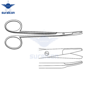 Tijeras Kilner de 18 cm (7 Pulgadas), Curvas, Estándar, de Acero Inoxidable, Reutilizables, Quirúrgicas, para Cirugía Plástica, Reconstructiva y General - Product Image 6