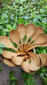Vietnam Factory Simple Wooden Spoon Natural Wood <b>Kitchen</b> Utensil Handmade Cooking Spoon Bulk Manufacturer Export - Product Image 6