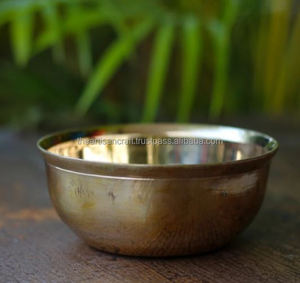 Cuenco para servir de latón hecho a mano, cuenco de Metal tradicional elegante y duradero, perfecto para servir aperitivos, ensaladas, frutas o decoración - Product Image 4