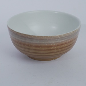 Tazón Pequeño de Cerámica con Degradado Marrón Caramelo para Arroz, Sopa, Fideos, Postre, Restaurante, Hotel, Cafetería, HORECA, Diseño Japandi, Sin Plomo - Product Image 1