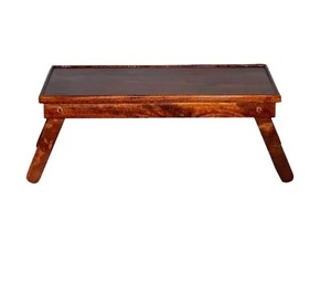 Solid Wood Folding Laptop Desk for Bed |Wooden <b>Study</b> <b>Table</b> | Foldable <b>Study</b> <b>Table</b> for Students - Product Image 2