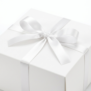 12mm White Single Face Satin Ribbon 10 Rolls X 8 Meter OEM Available Bridal Bouquet <b>Candle</b> Decor Favor Tags Party 100% Polyester - Product Image 1
