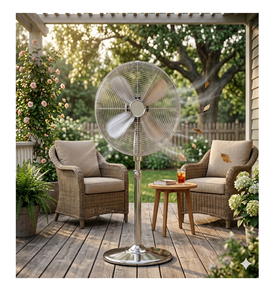 Wholesale Rechargeable High Speed Pedestal <b>Stand</b> <b>Fan</b> Portable Cooling Powerful Airflow - Product Image 5