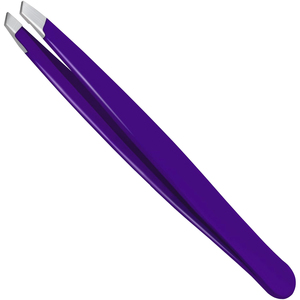 Pinzas de Cejas de Acero Inoxidable de Alta Calidad, Pinzas de Precisión para Vello Facial, para Hombres y Mujeres, MOQ Bajo, Pinzas con Etiqueta Personalizada - Product Image 1