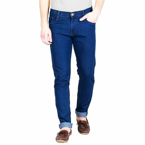 Nouveau Jean Décontracté Homme Tendance en Denim Respirant Taille Mi-Haute Coupe Skinny Extensible pour le Printemps - Product Image 2