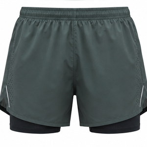 Ensemble de course : Short de sport, tenue de gym, ensemble de vêtements de sport, vêtements d'entraînement fitness, vêtements de sport actifs, séchage rapide, respirant, haute performance - Product Image 4